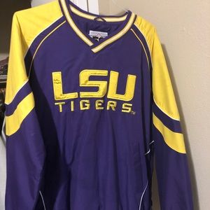 VINTAGE LSU NYLON SWEATER